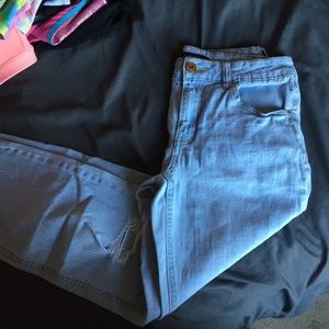 Charlotte Russe Cropped Jeans